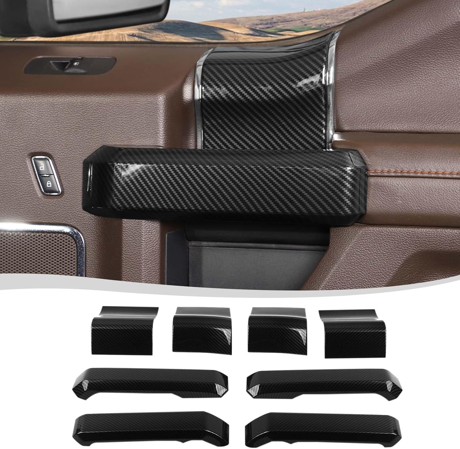 Voodonala F150 2015-2020 Interior Door Handle Cover Set