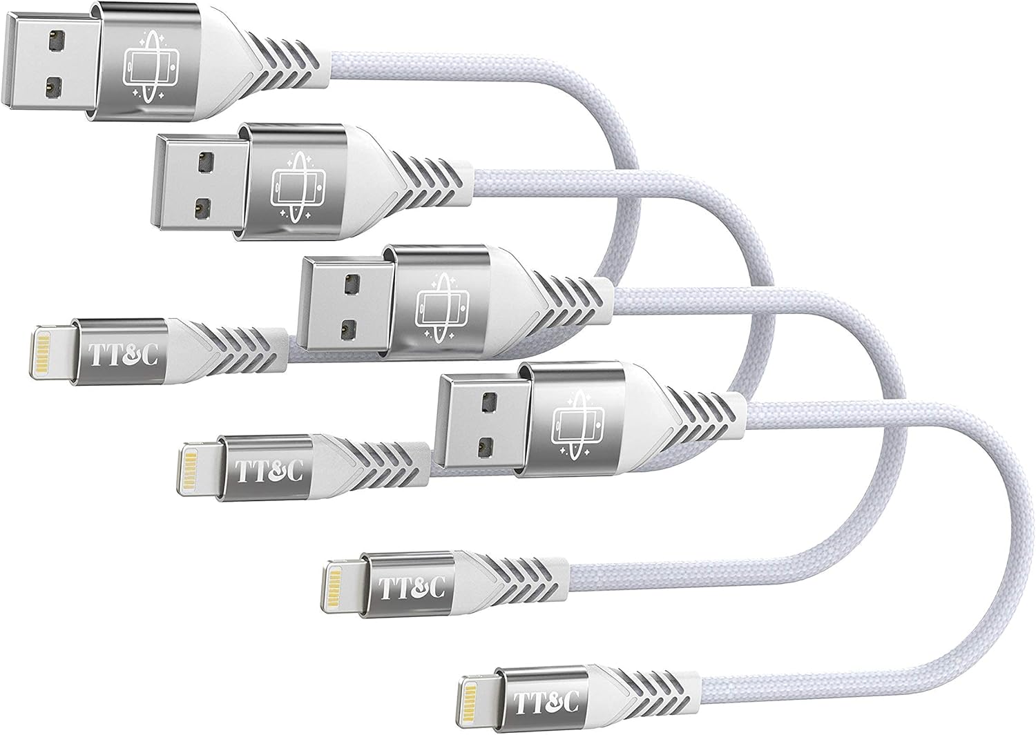 Fast Charge: 6 Short iPhone Cable for iPhone 14/13/12