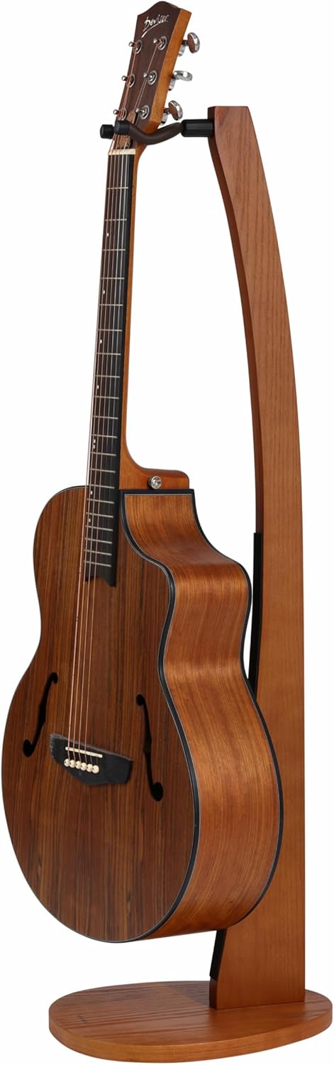 Nefelibata Handmade Guitar Stand - German Ash, Semi-curved Design