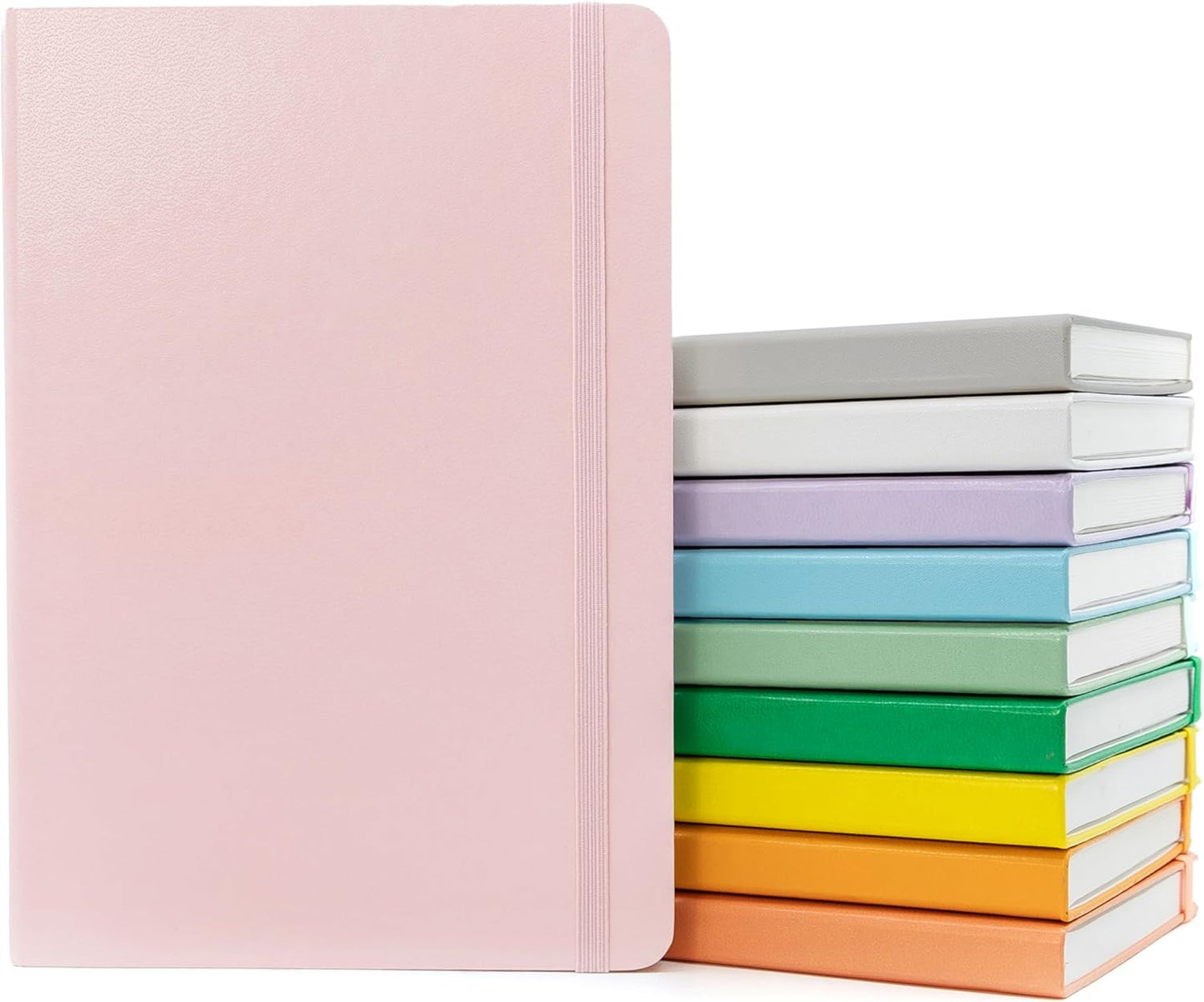 PAPERAGE Lined Journal Notebook 10 Pack for Creative Writing