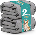 Extra Large 72in x 72in Washable Pee Pads 2 Pack - Super Absorbent Mat