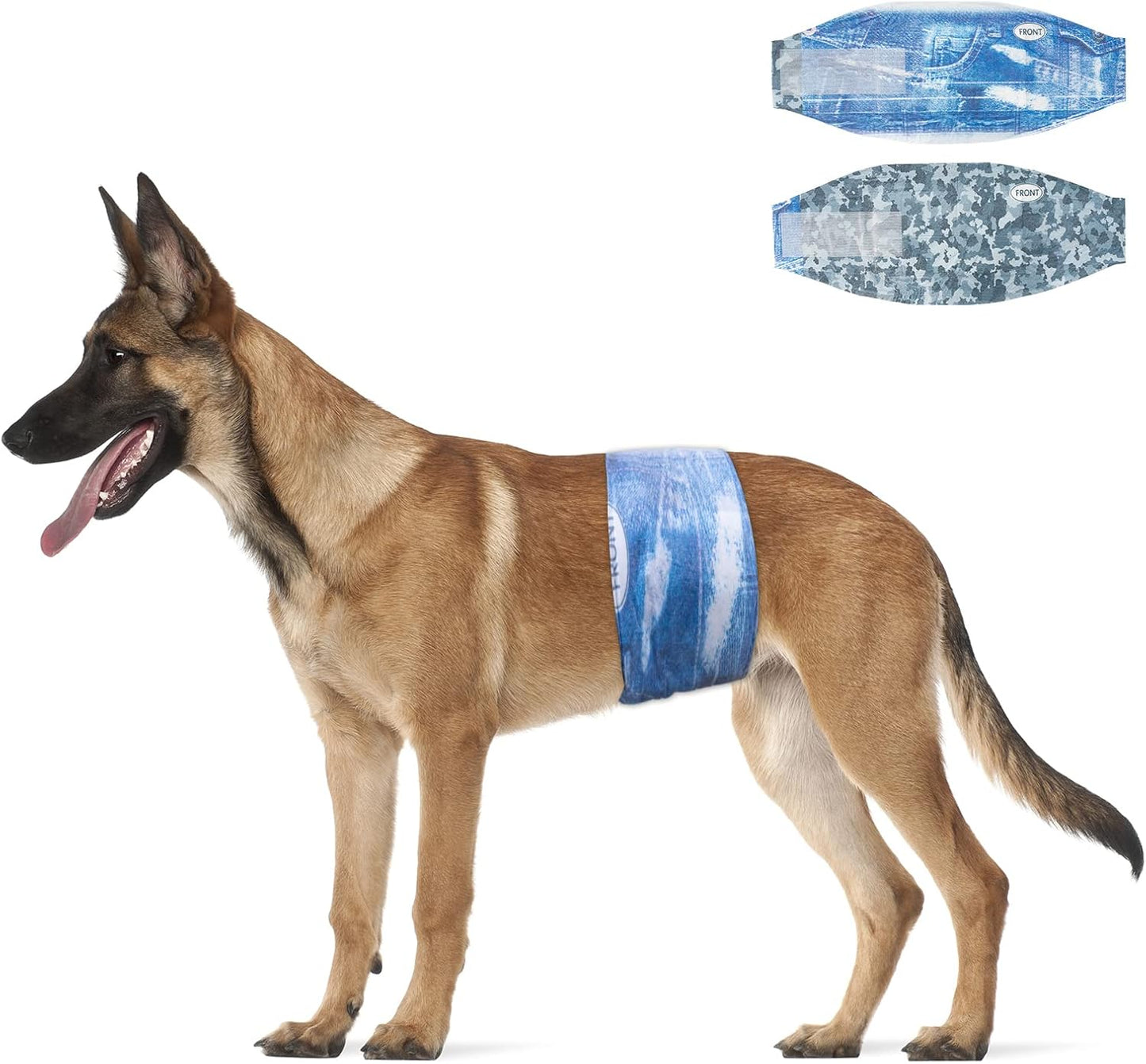 Dono 48ct Disposable Male Dog Wraps - Super Absorbent