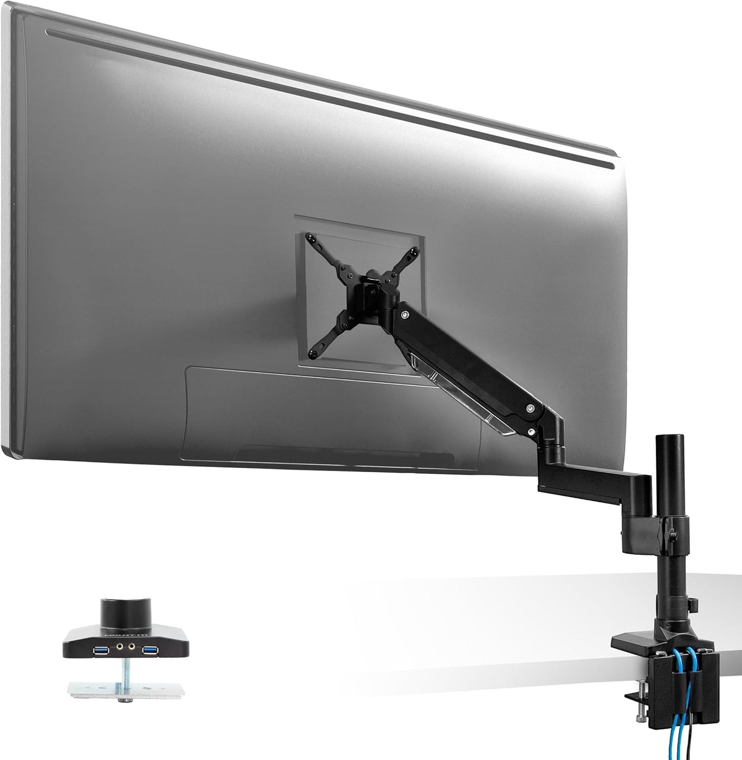 Mount-It! Ultrawide Monitor Arm for 35 Inch Screens and More
