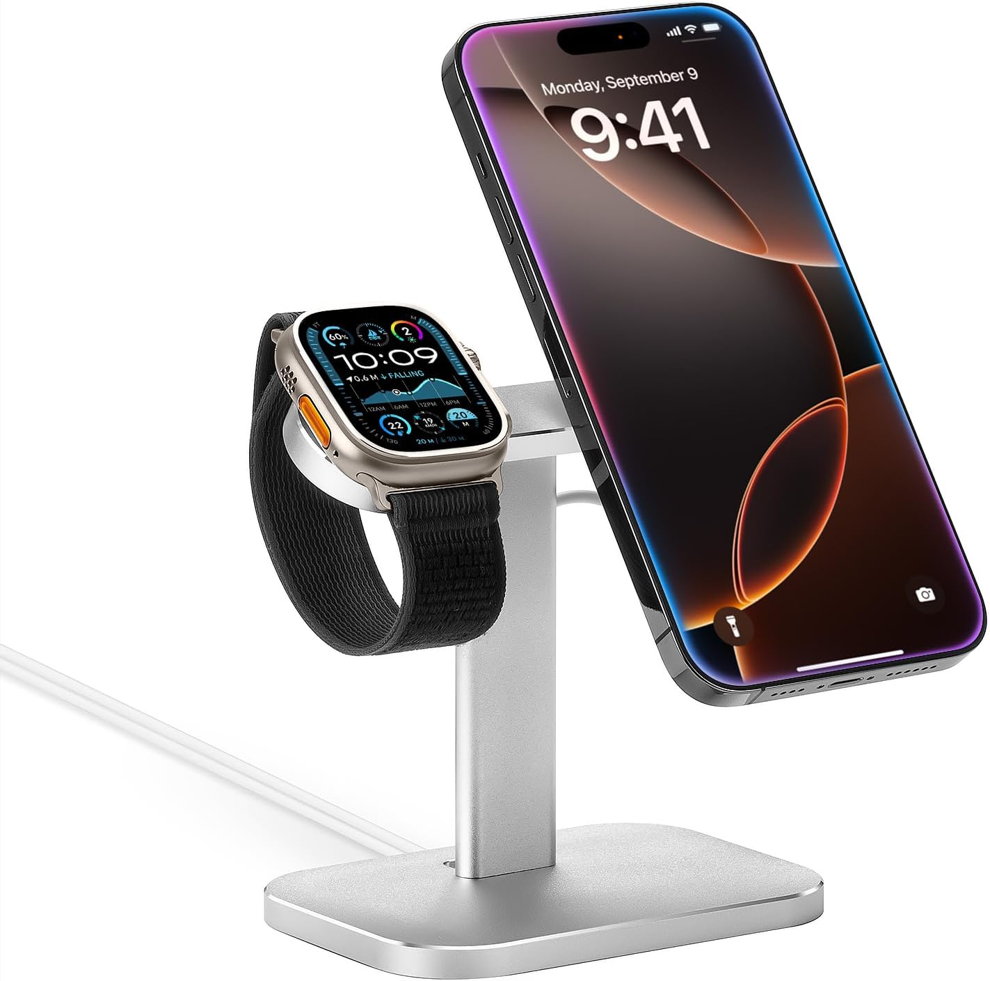 Adjustable MagSafe Phone Stand - Qi Charging Compatible