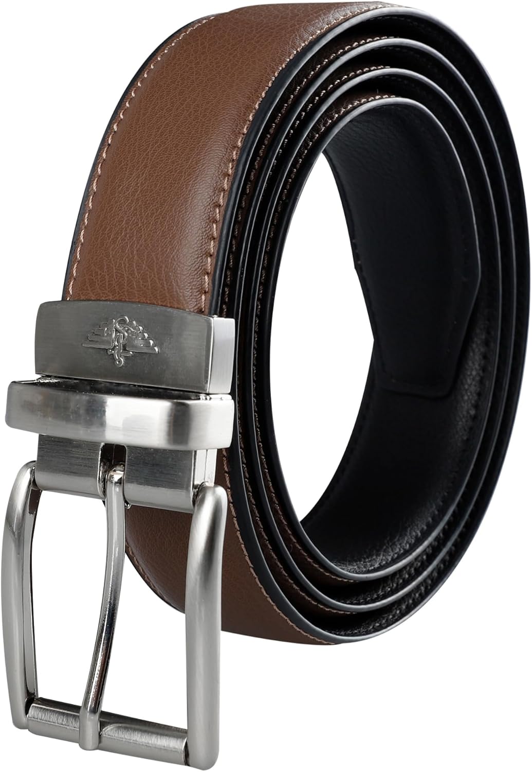Dockers Men's Reversible Buckle Casual Dress Belt for Every Occasion