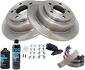 Rear Ceramic Brake Pad & Rotor Kit for 1998-2003 Subaru - Complete Kit