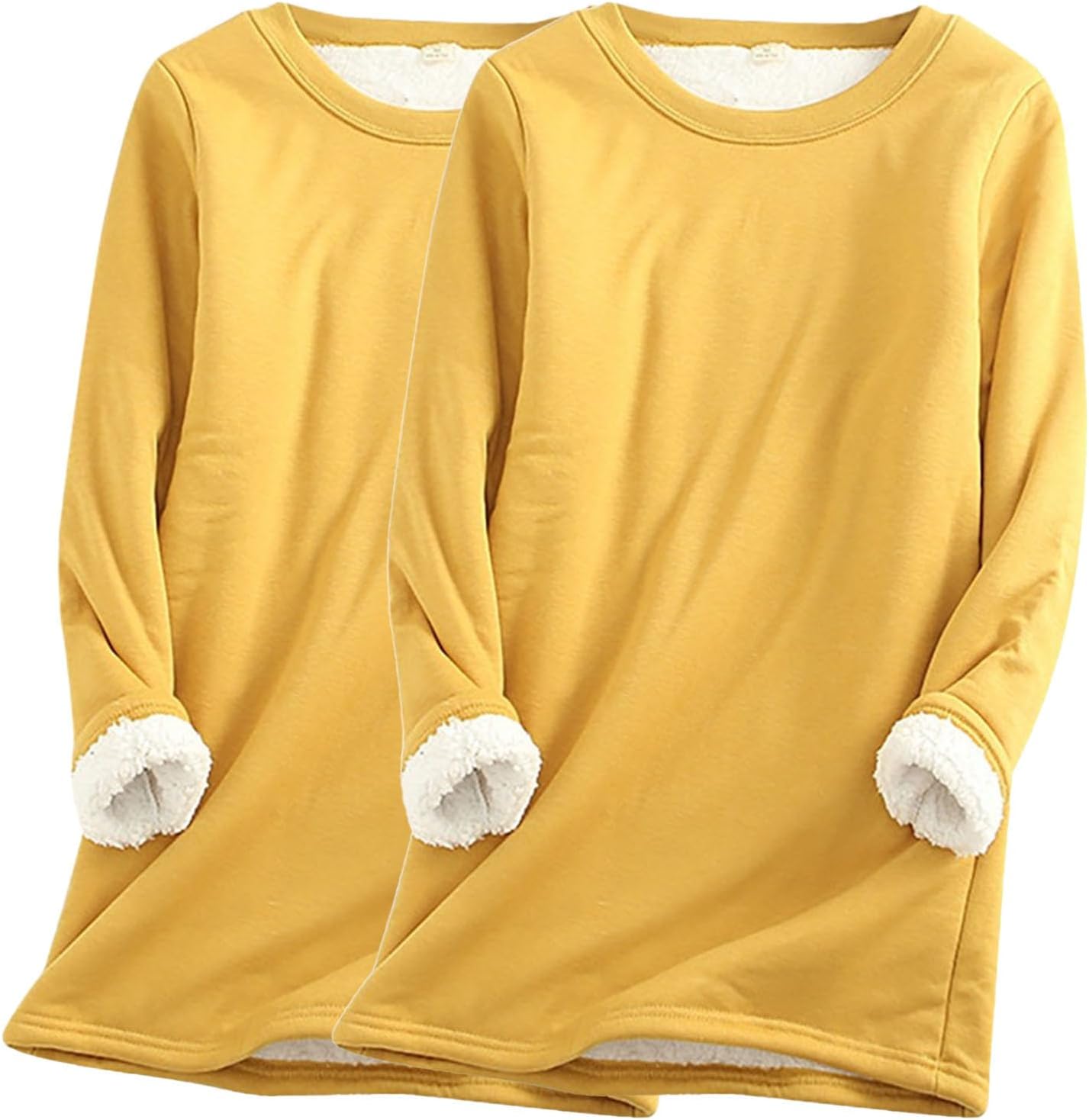 Cethrio Sherpa-Lined Crewneck: Cozy Warmth