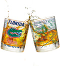 University of Florida Gators College Whiskey Glasses Set of 2