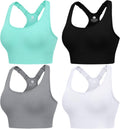 Evercute Adjustable Sports Bras 3/4 Pack - High Support Racerback why