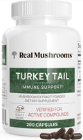 Turkey Tail Capsules Organic Mushroom Extract for Immune & Gut Support