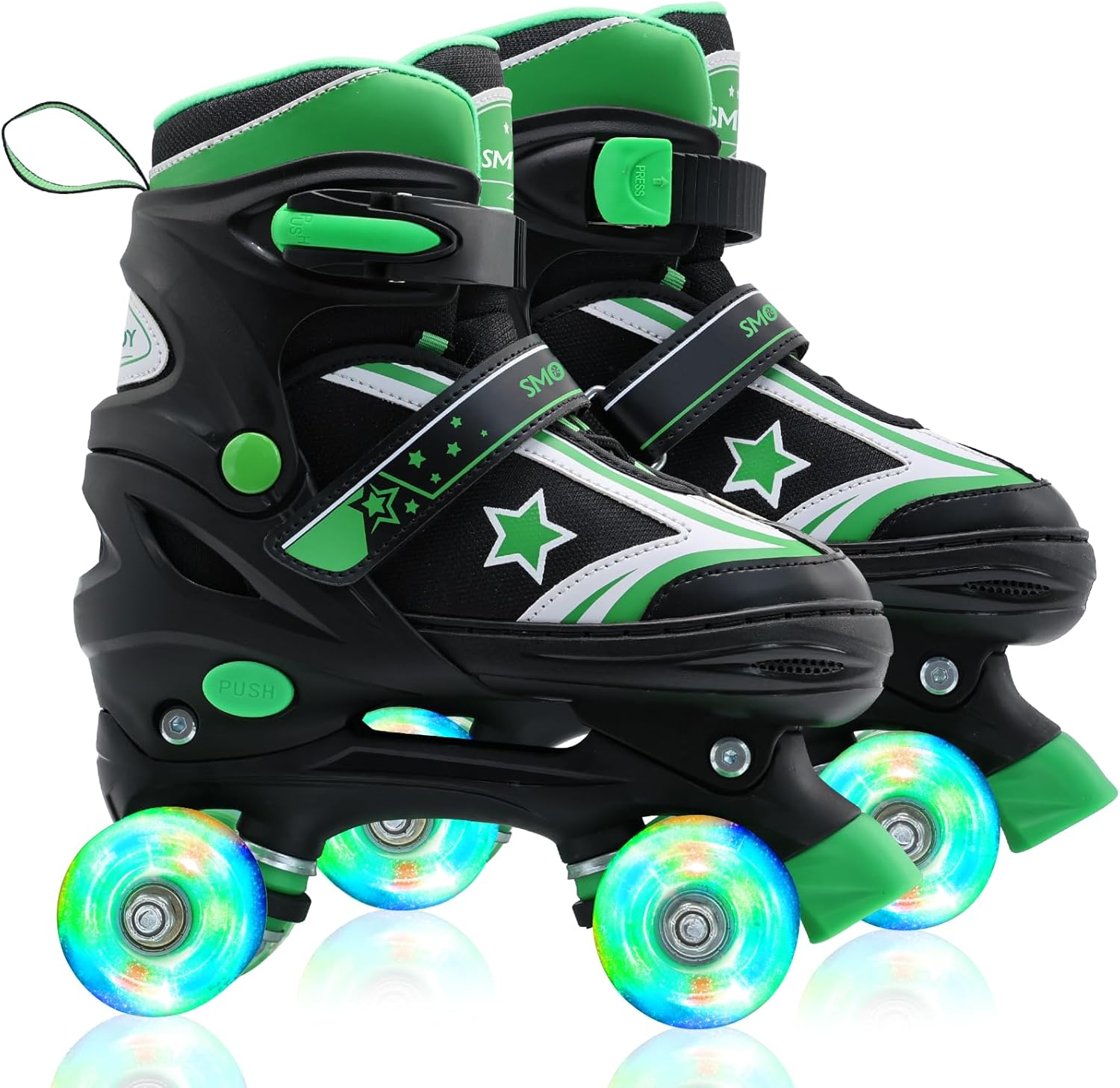 Roller Skates for Kids with Light-Up Wheels for Ages 3-12
