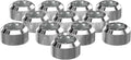 PrimoChill RSX Replacement Cap Switch Over Kit 1/2in - Silver Nickel