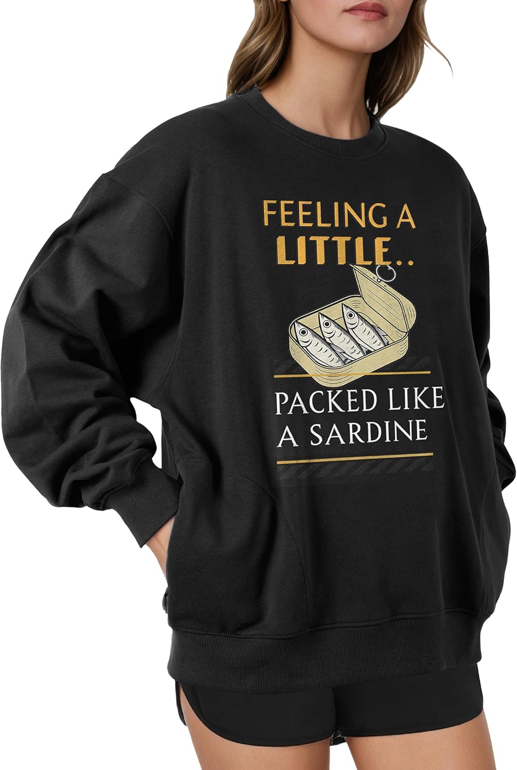 BAVATIMO Unisex Graphic Sweatshirt - Cozy Oversized Style