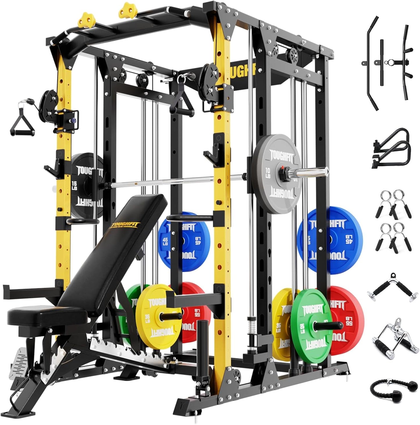 Transform Your Home Gym with ToughFit Smith Power Cage!