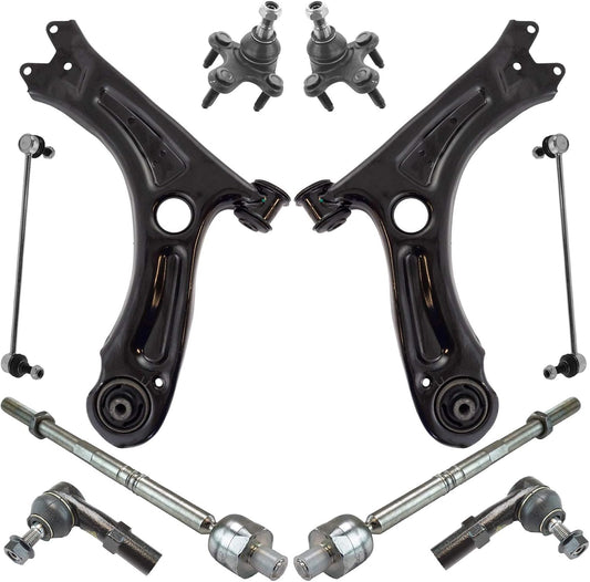 TRQ Front Steering & Suspension Kit for 2011-2018 Volkswagen Jetta