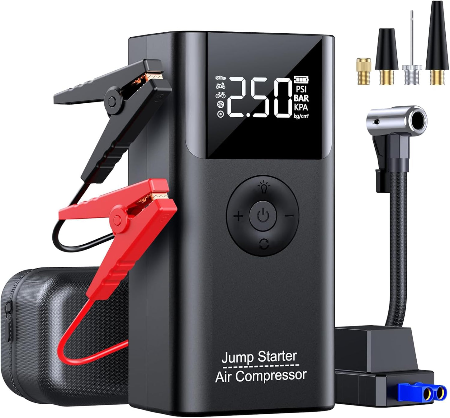 Powerful LERTIN Jump Starter: 3500A Boost!