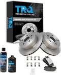 TRQ Rear Brake Pad & Rotor Kit Compatible with 2010-17 Equinox