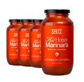 Hot Honey Marinara Pasta Sauce 25 Oz Jar 4-Pack - Sweet & Spicy