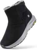 FitVille Mens Wide Winter Boots Thick Fur Lined Lightweight Snow Boots