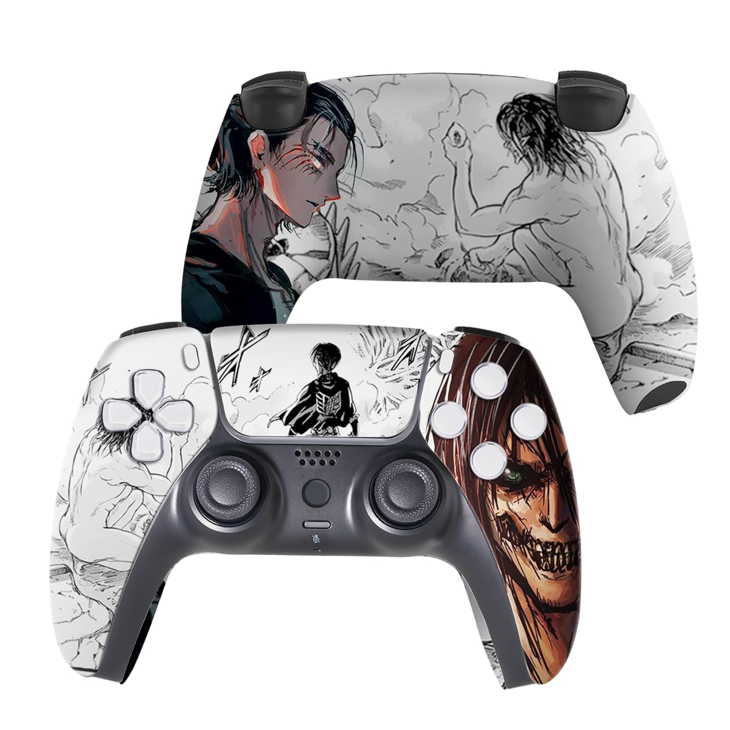 Attack on Titan Custom PS-5 Controller Wireless for Gaming