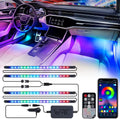 Dreamcolor LED Neon Car Interior Light Strip Kit - Footwell RGB