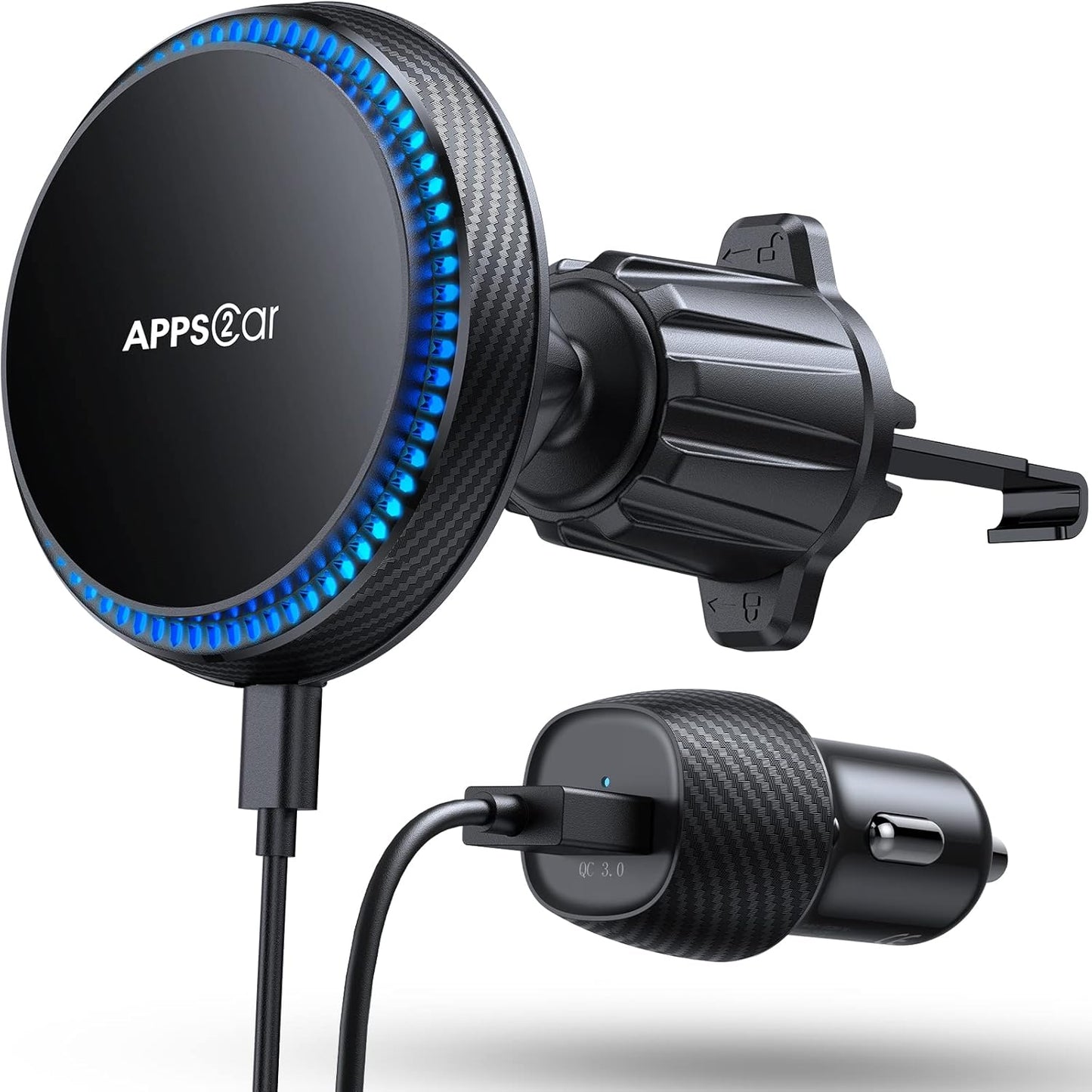 15W Fast Magsafe Car Charger by APPS2Car