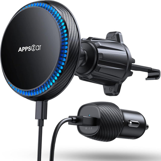 15W Fast Magsafe Car Charger by APPS2Car