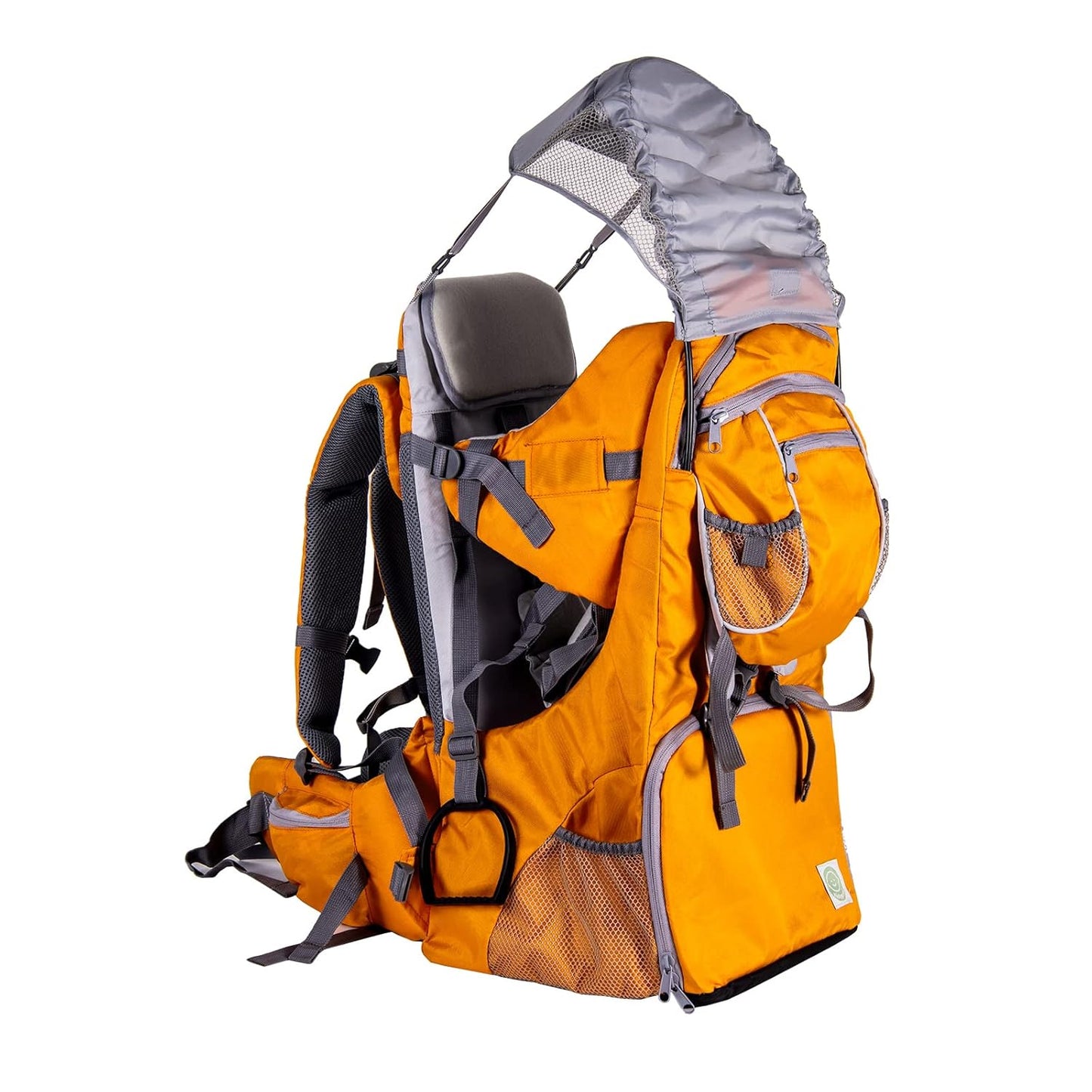 Kidpprod Baby Backpack Carrier - Safe & Comfy Hiking with Rain Cover & Sun Shade
