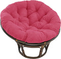 Blazing Needles Papasan Cushion in Berry Berry for Comfort
