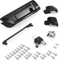 Tour Trunk Latches Black for Harley Touring Models - Reliable Fit