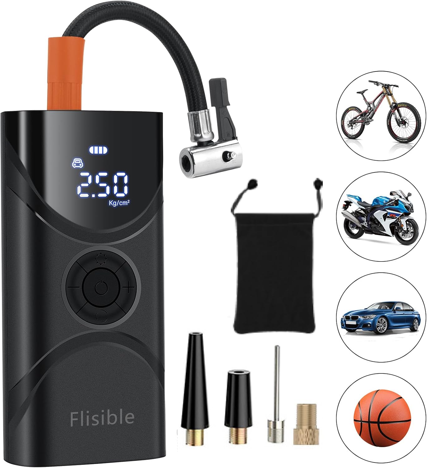Fast Inflation 150 PSI Cordless Tire Pump
