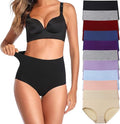 UMMISS Womens Cotton High Waist Underwear for Full Coverage Comfort