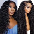 Deep Wave Lace Front Wig 13x6 200 Density - Natural Deep Curly