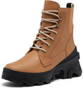 Sorel Women's Brex Lace Waterproof Boot - Chic Waterproof Heel