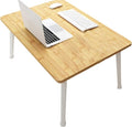 Folding Lap Desk for Bed 23.6 in - Portable Laptop Stand for Couch