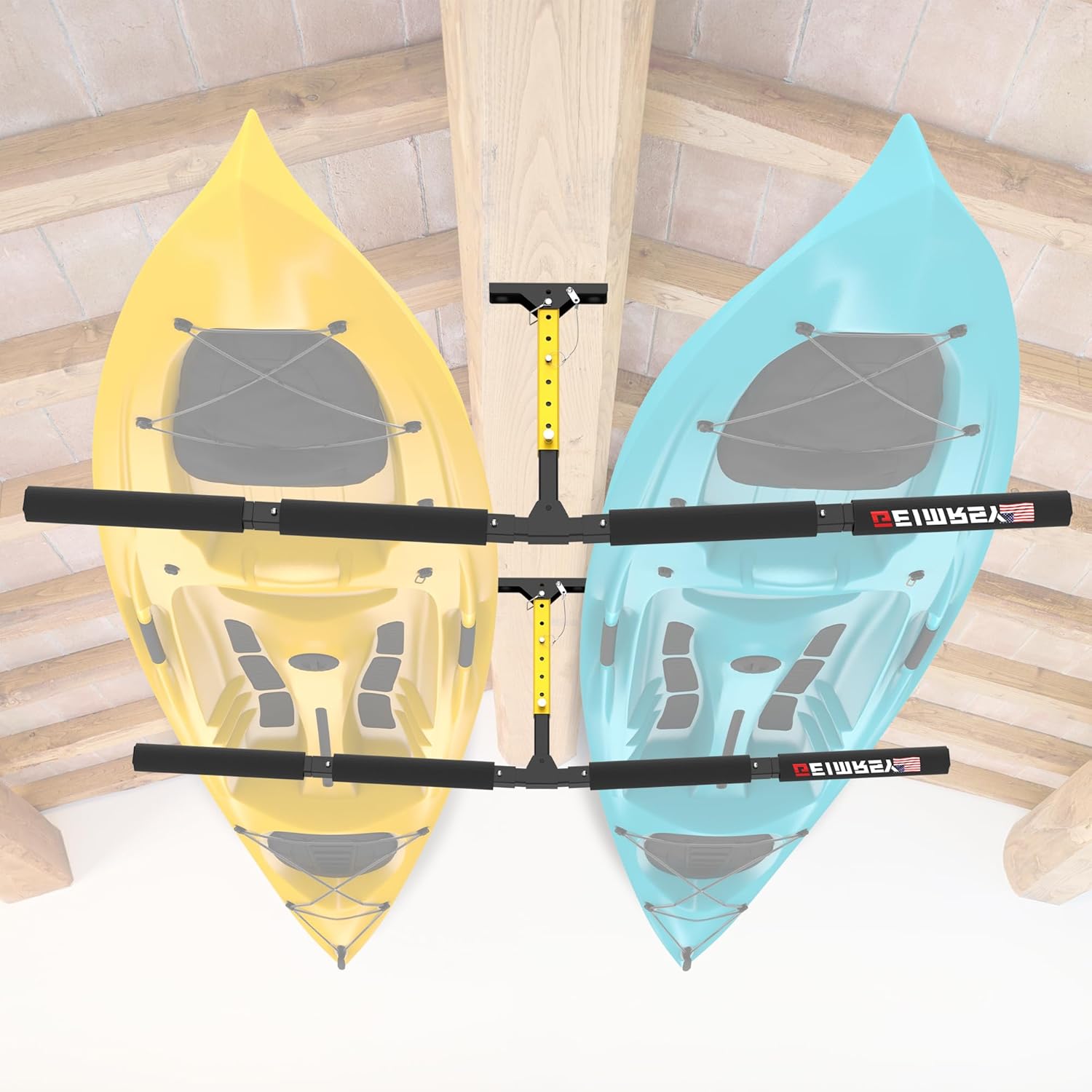 Secure Ceiling Rack for Your Gear | Holds 150 lbs | 2 Pack