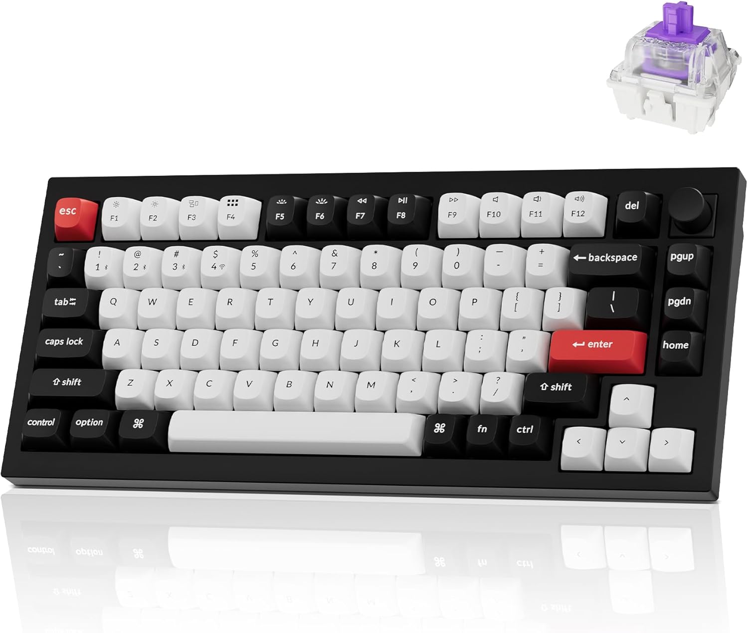 Keychron Q1 HE Wireless Mechanical Keyboard - Rapid Magnetic Switch