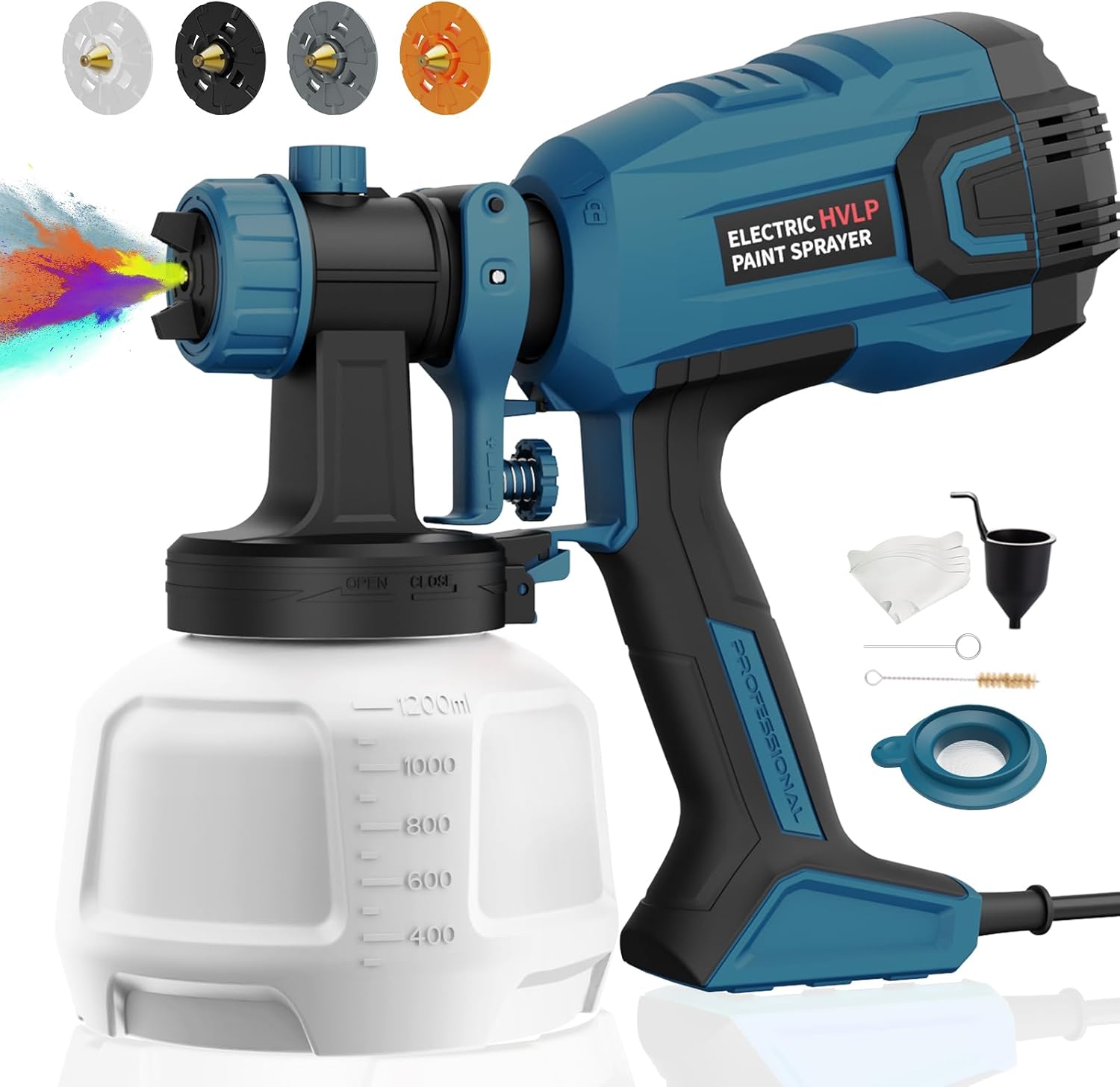 700W HVLP Electric Paint Sprayer for Easy and Efficient Painting