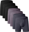 Men's Bamboo Viscose Boxer Briefs 7 Pack - Soft Stretch Comfort