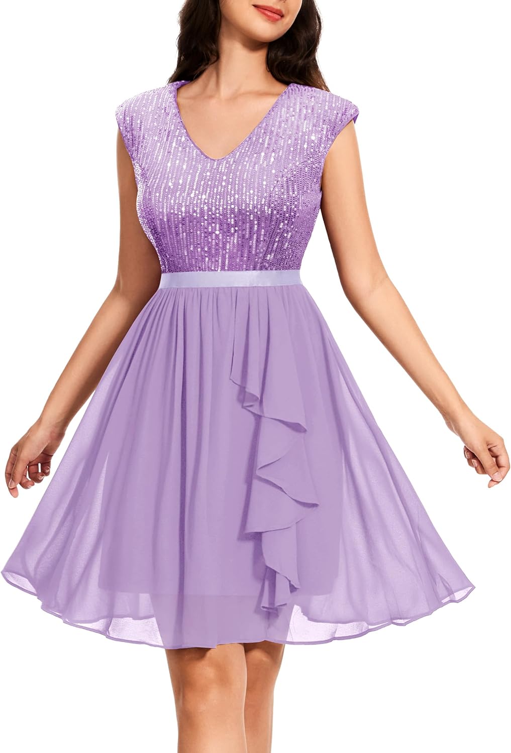 Stunning Sequin Dress for Women - Sparkly Cocktail Dress
