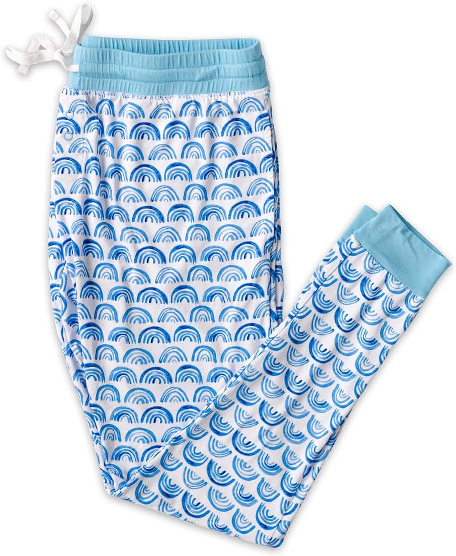 Comfy Jogger-Style Pajama Bottoms for Women in Bamboo Viscose