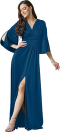 KOH KOH Womens Maxi Dress for Bridesmaid and Special Occasions