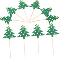 Christmas Tree Cocktail Picks - Festive Appetizer Decor