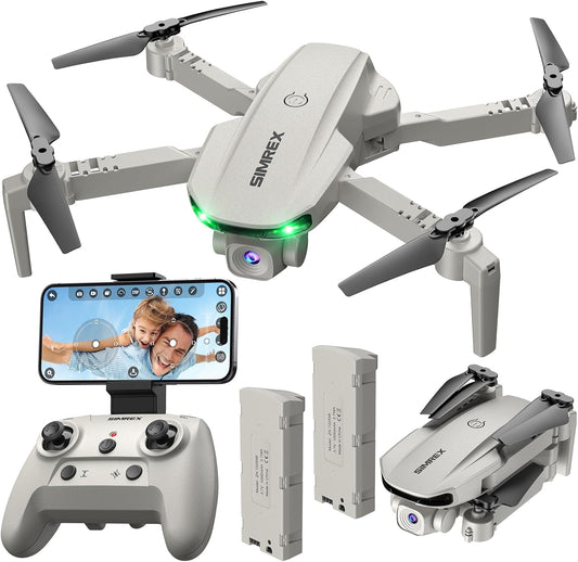 SIMREX Drone: 1080P Camera, Easy Controls, Fun for All Ages!