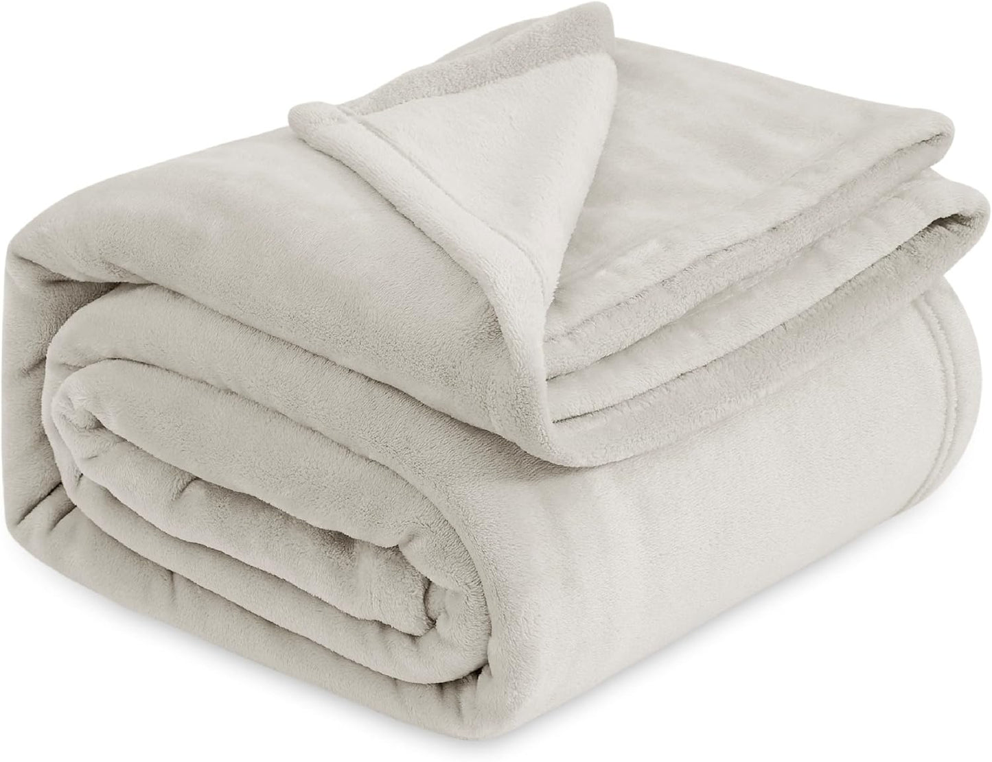 Bedsure GentleSoft Fleece Blanket King Size for Cozy Comfort