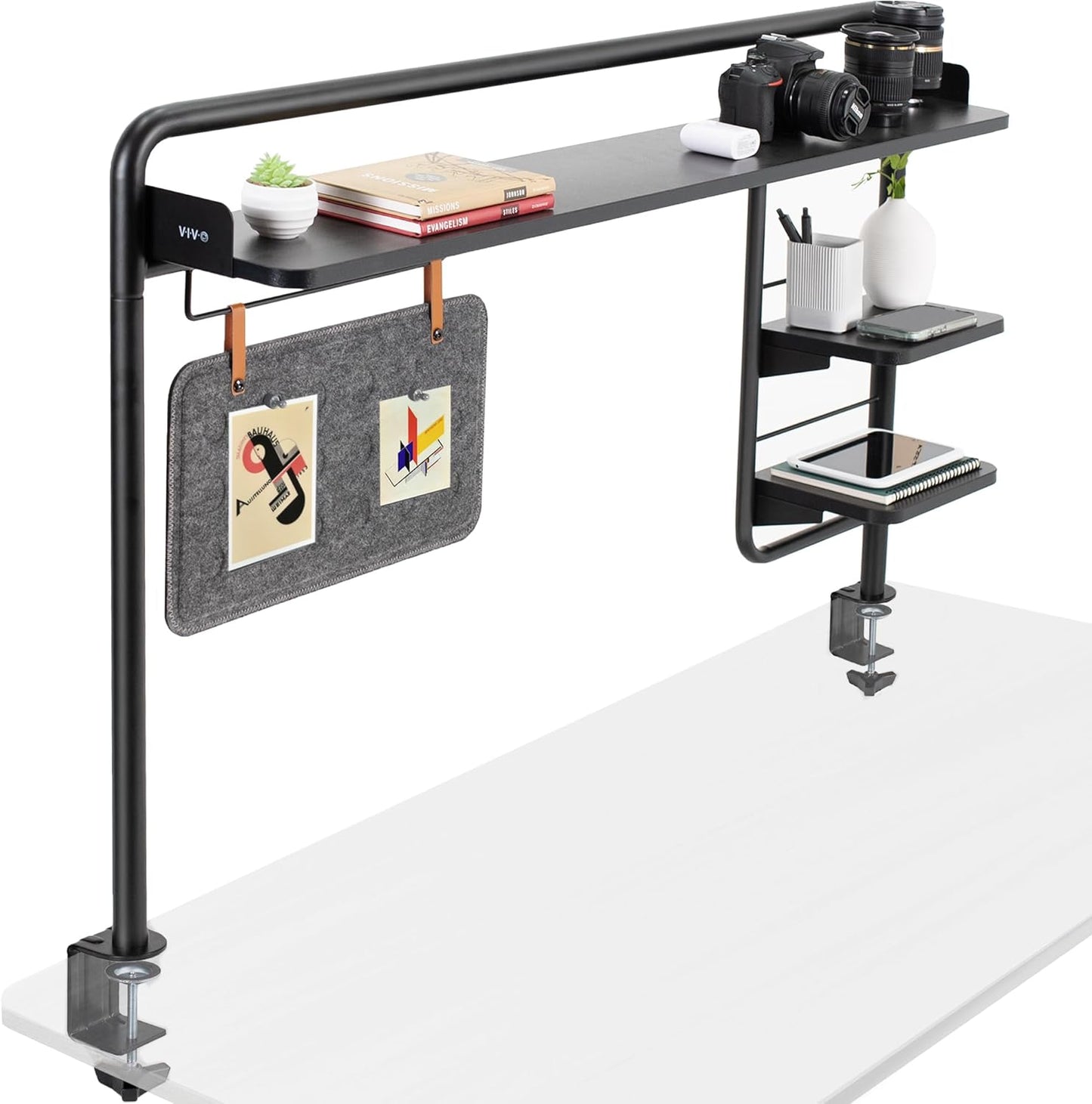 Efficient Sit-Stand Desk Organizer
