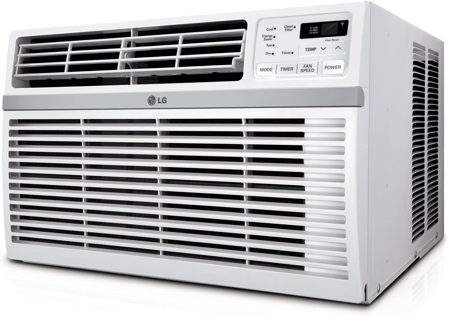 LG 8,000 BTU Window AC - Quiet Cooling for 340 Sq.Ft.