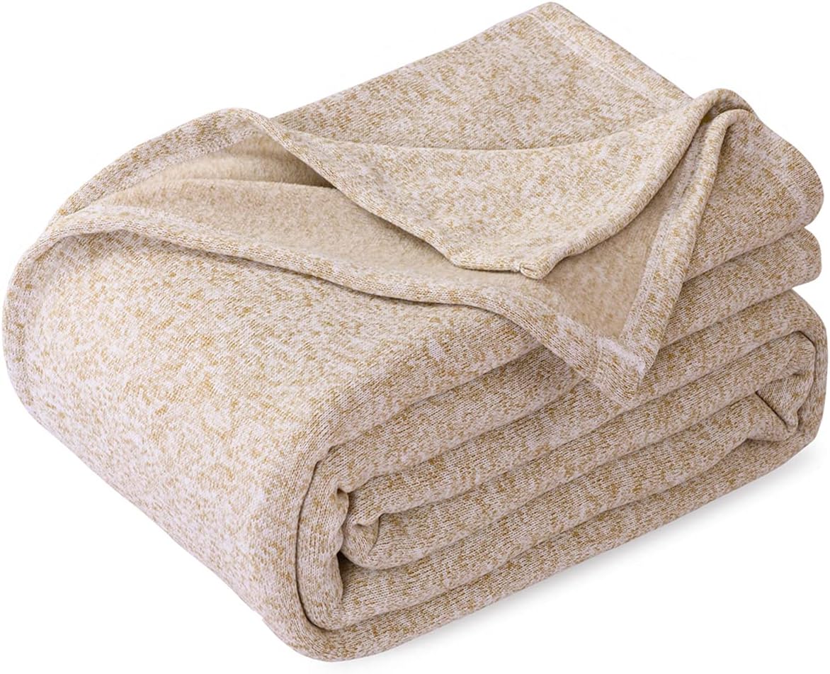 KAWAHOME Summer Sweatshirt Blanket Queen Size for Hot Sleepers