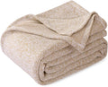 KAWAHOME Summer Sweatshirt Blanket for Hot Sleepers, Twin Size
