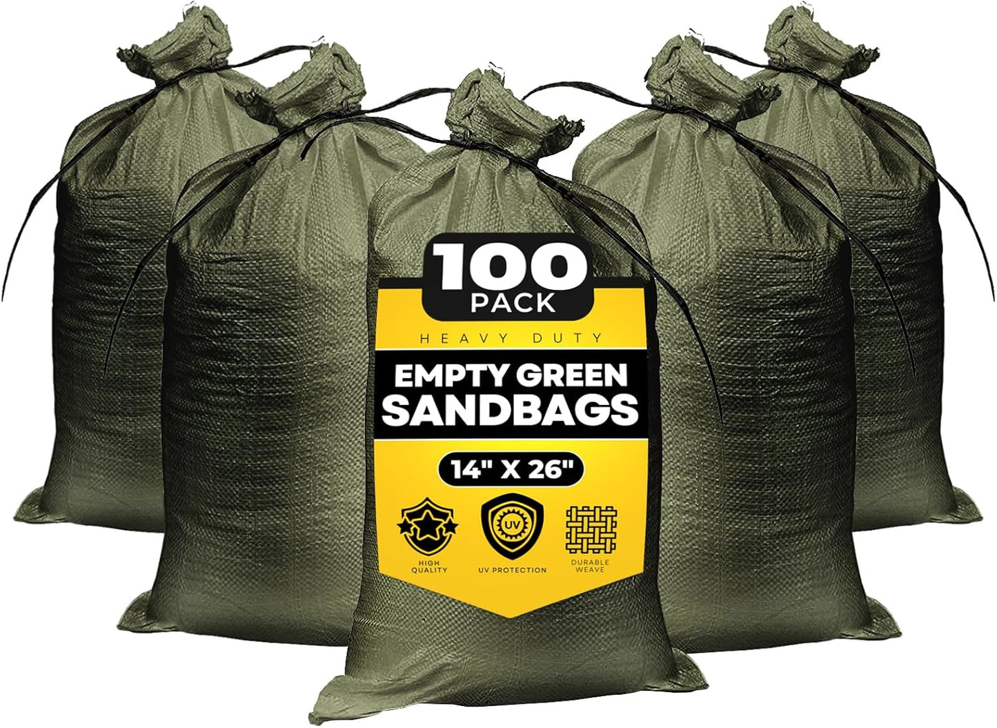 Heavy Duty Empty Sandbags for Flood Protection and More